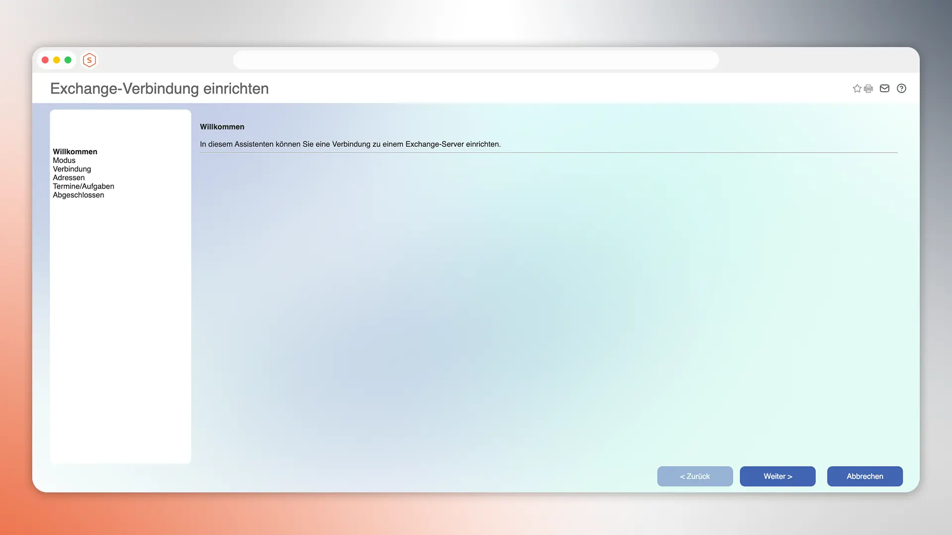 Mietlizenz mf.CRM Exchange Synchronisierung