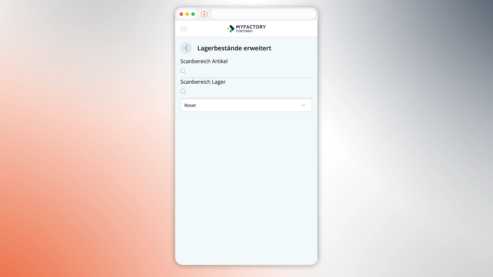 Mietlizenz ERP myfactory.SCAN