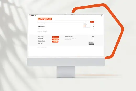 Erweiterte Webshop-Suche