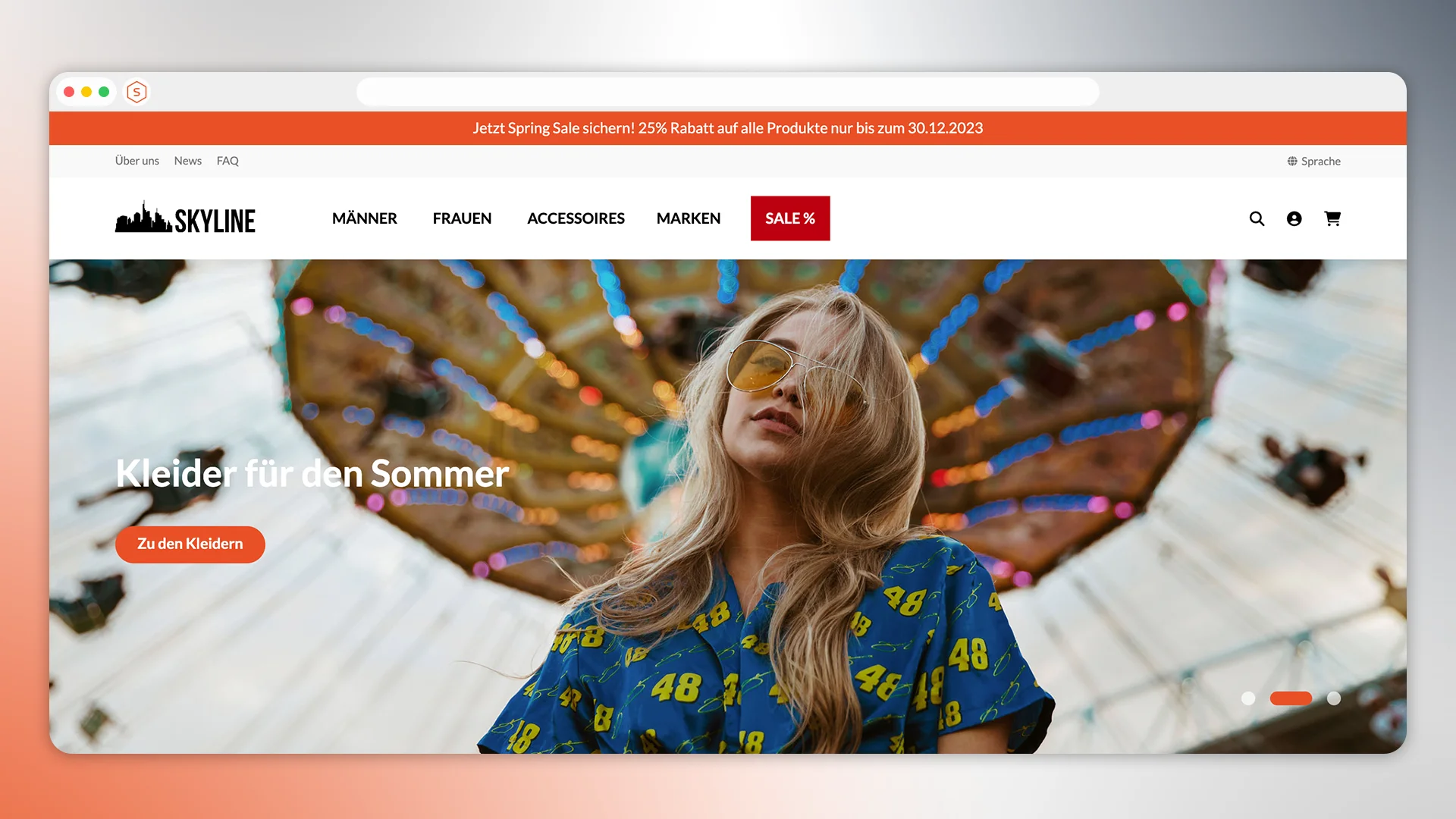 Skyline Webshop-Template